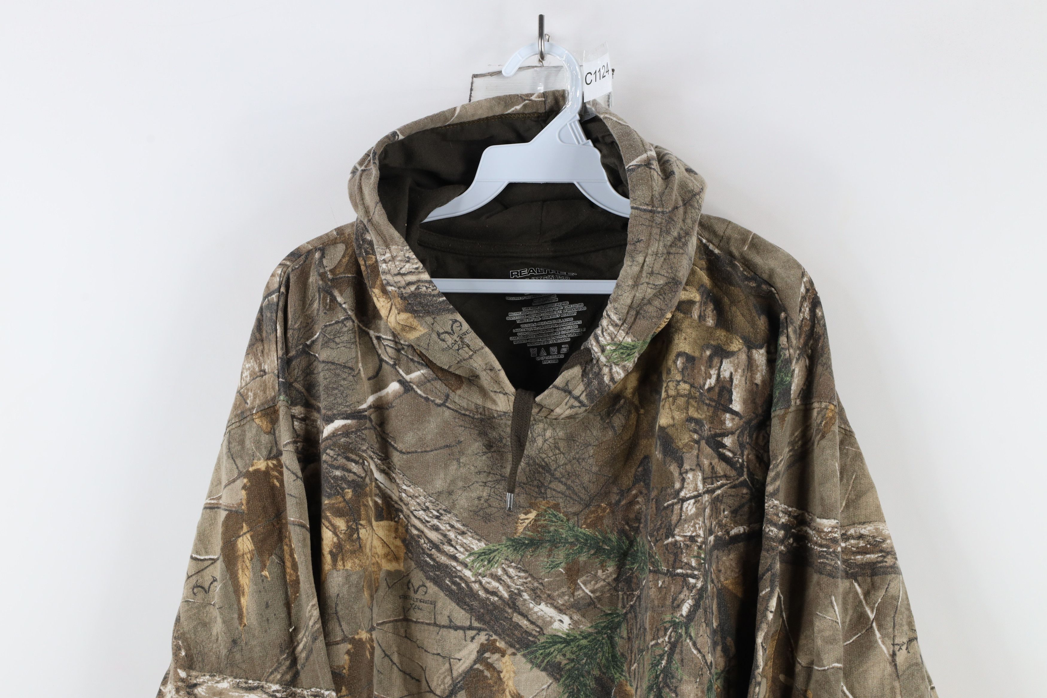 Vintage Vintage Y2K Streetwear Realtree Camouflage Hoodie Sweatshirt Size US XXL / EU 58 / 5 - 2 Thumbnail