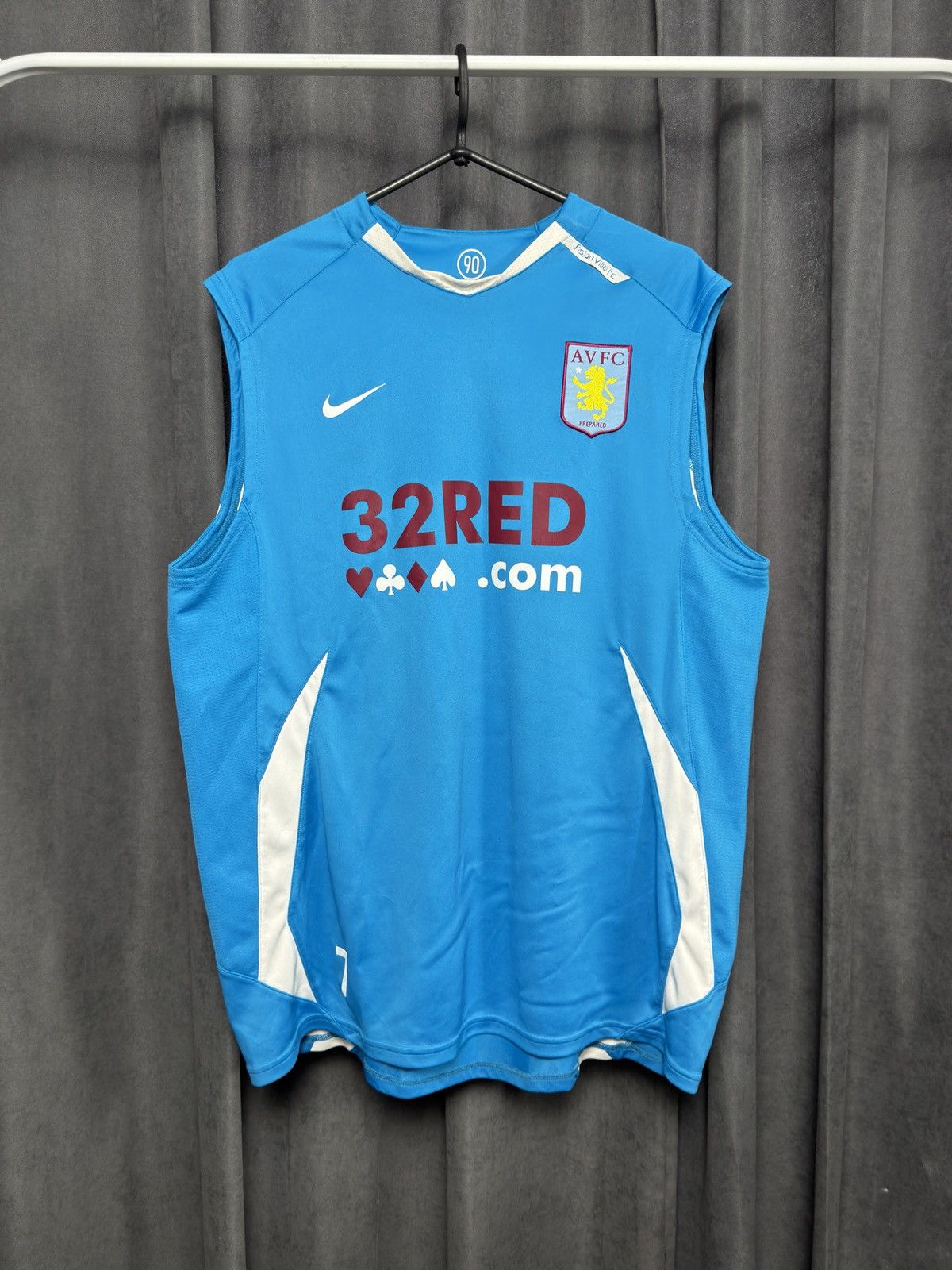 Nike × Vintage PLAYER ISSUE Vintage 00s Aston Villa AVFC Jersey 2008-09 L Size US XL / EU 56 / 4 - 1 Thumbnail