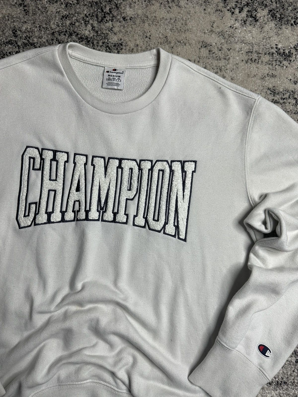 Champion × Vintage Champion Vintage StreetWear Sweatshirt Size US M / EU 48-50 / 2 - 2 Thumbnail