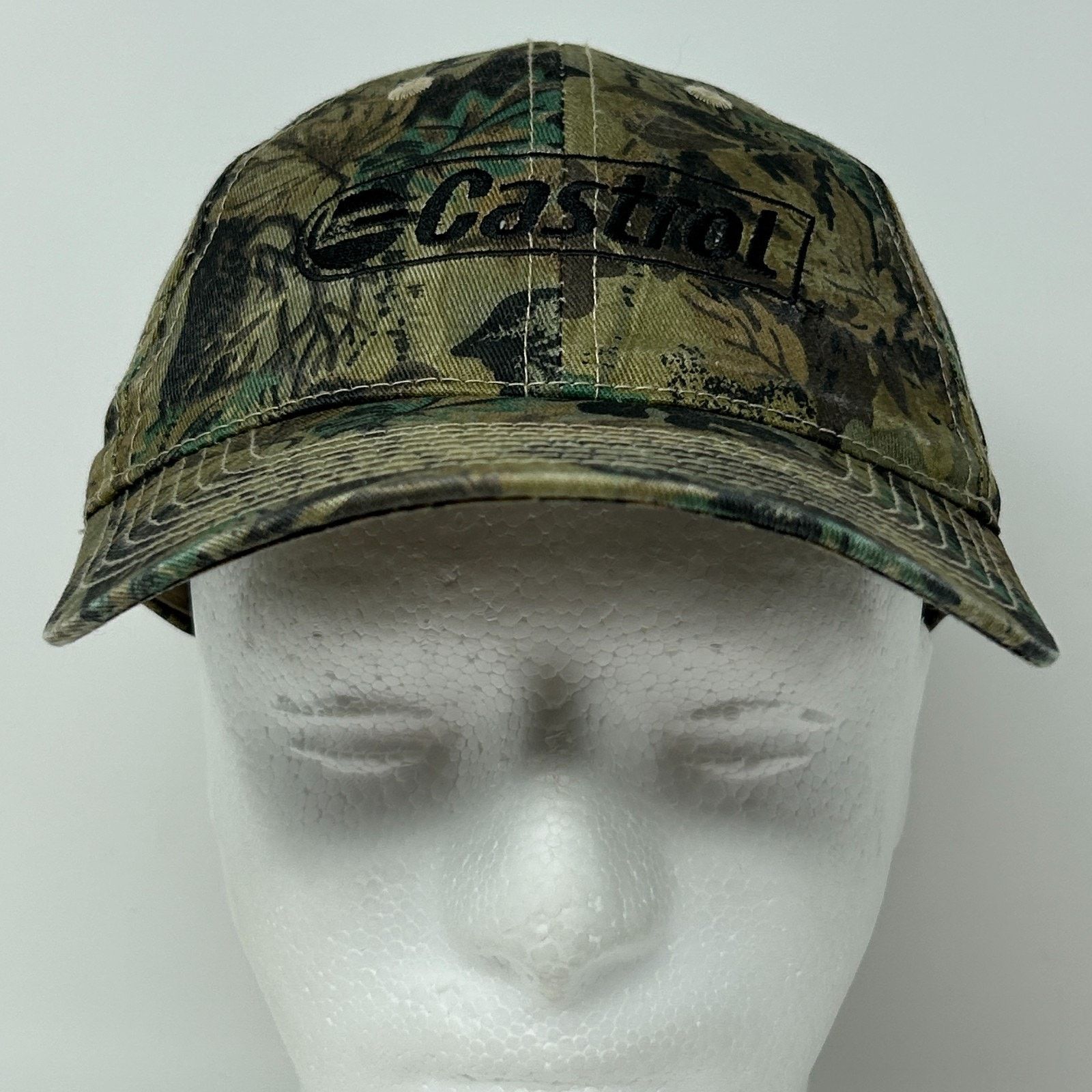 HELM Castrol Oil Camo Hat Baseball Cap Hunting Mechanic Size ONE SIZE - 2 Thumbnail