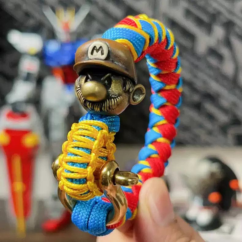 Handmade × Japanese Brand Handmade Super Mario Paracord Bracelet Size ONE SIZE - 1 Thumbnail