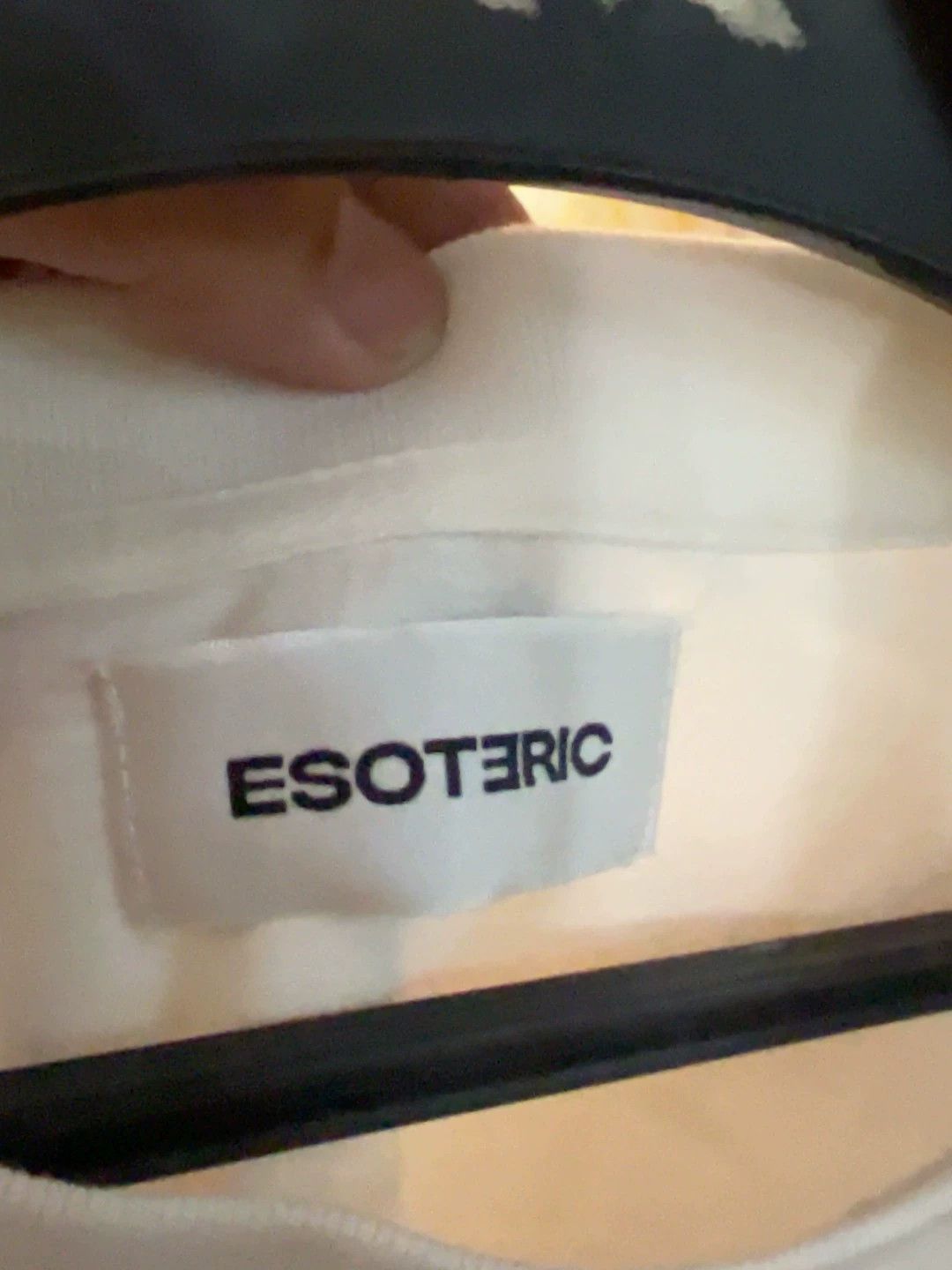 Other ESOTERIC THING Skunk Poly Washed Slogan Tee 2 Wrinkled Size US M / EU 48-50 / 2 - 2 Thumbnail