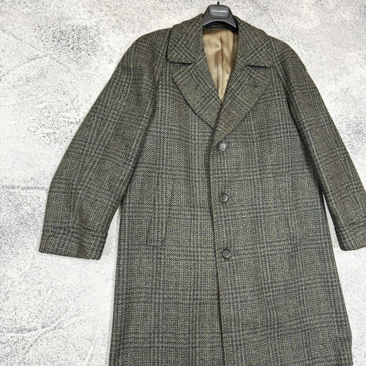 Handmade × Vintage Vintage Tailored Pure New Wool Coat Size M-L (50) Size US M / EU 48-50 / 2 - 3 Thumbnail