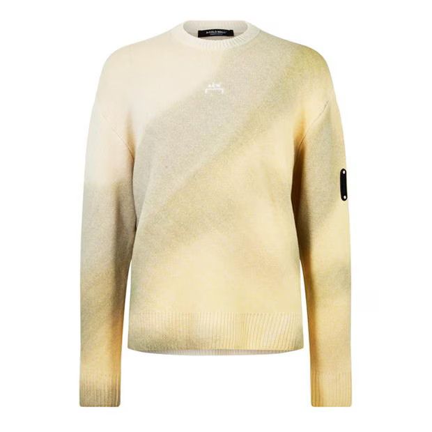 image of A Cold Wall O1G2R1Mq0524 Gradiant Knit Sweater In Beige, Men's (Size Medium)