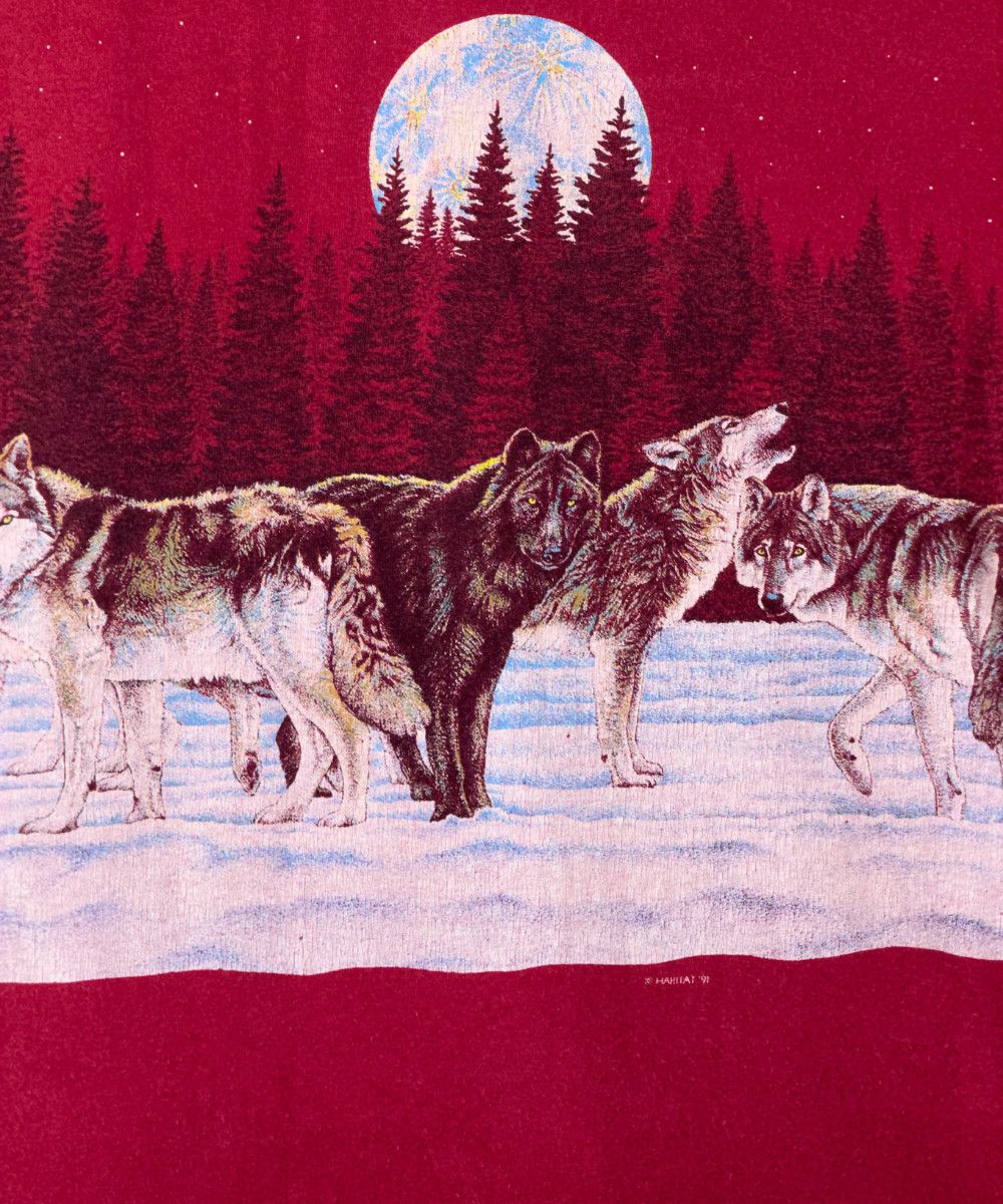 Signal Sport 1991 Signal Sports Habitat Devil’s Tower Wolf Tee Size US XL / EU 56 / 4 - 12 Thumbnail