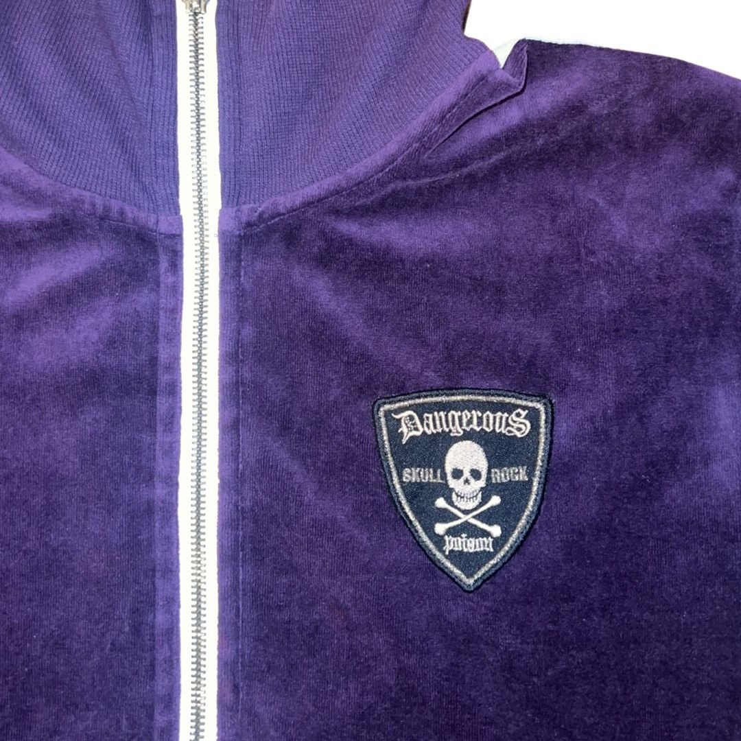PPFM PPFM Velour Skull Track Jacket Size US L / EU 52-54 / 3 - 2 Thumbnail