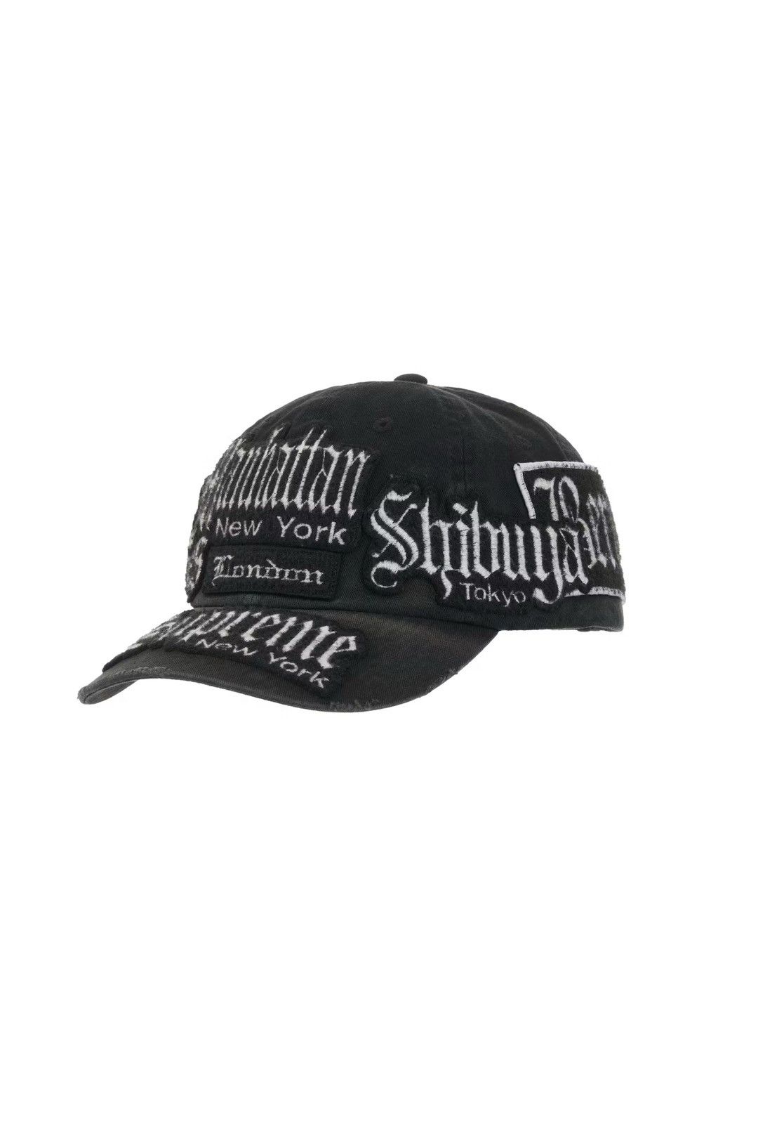 Supreme Supreme Cities Jacquard 6-Panel Tan | Grailed