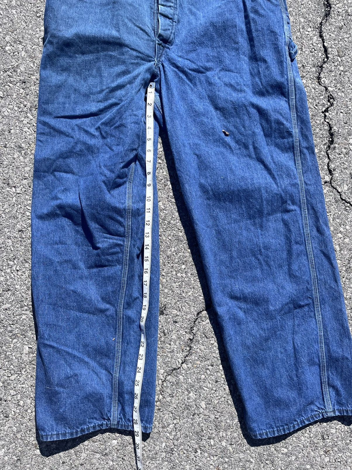 Oshkosh Vintage 50s Oshkosh B’Gosh Denim Overalls Union Made 38x28 Size US 38 / EU 54 - 7 Thumbnail