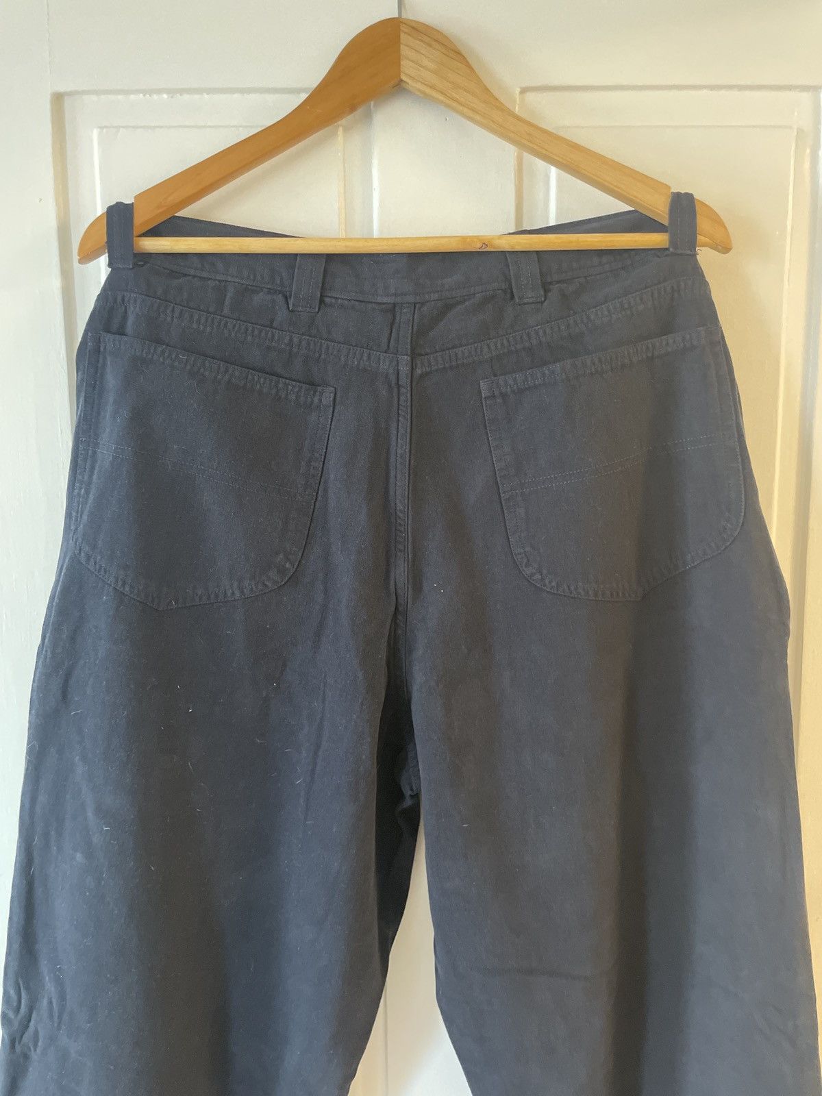 Adsum Adsum Summer Patch Pocket Pant in Navy Size US 35 - 4 Thumbnail