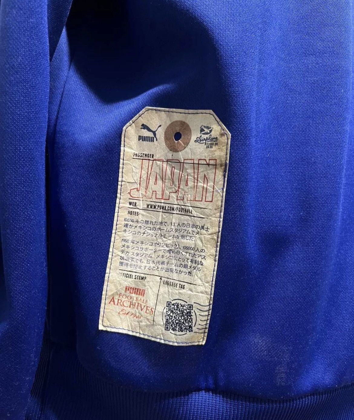 Puma × Vintage Japan National Team T7 Jacket Puma Blue Size L Size US L / EU 52-54 / 3 - 11 Thumbnail
