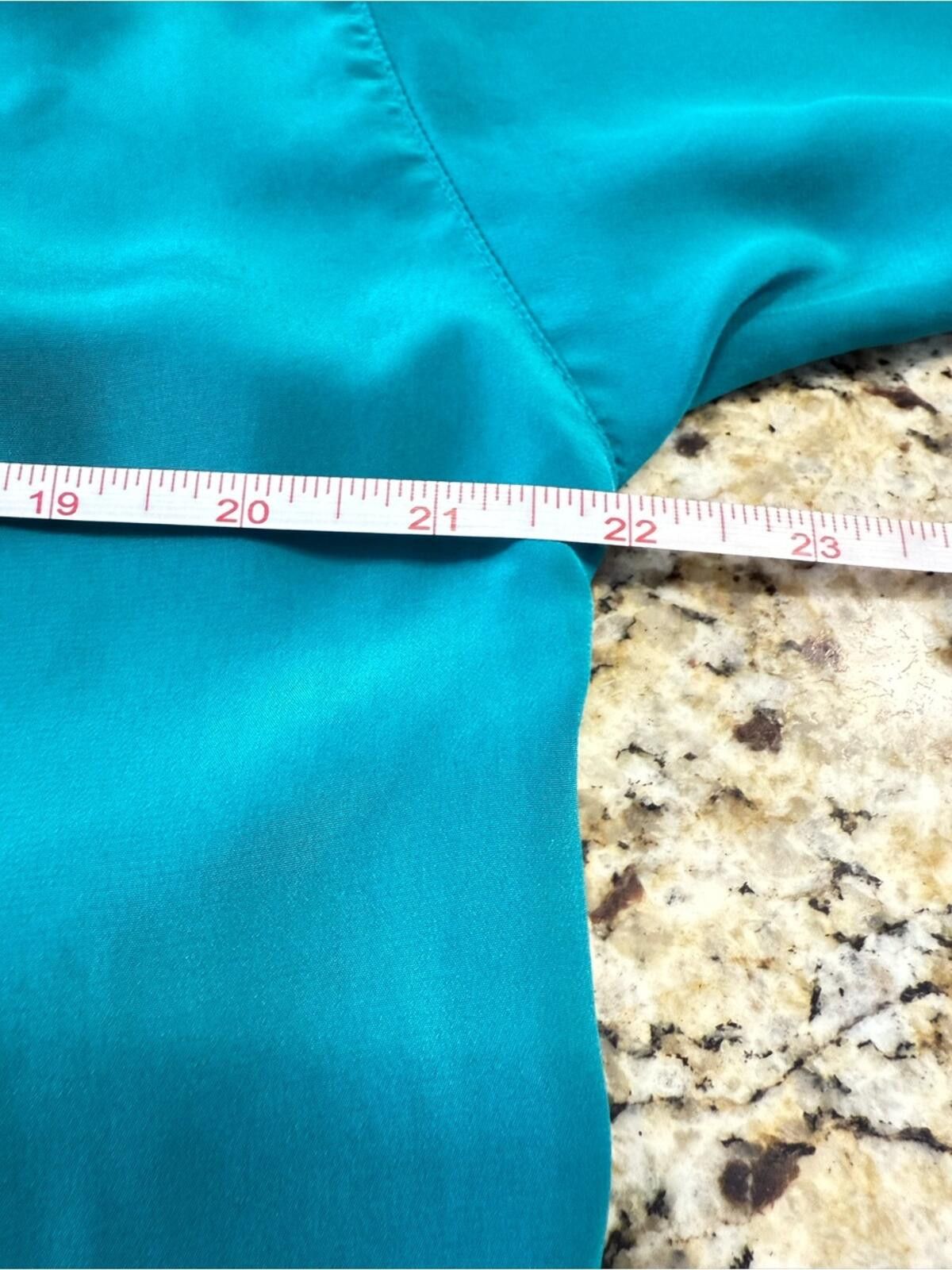 Other Doncaster vintage teal 3/4 button up top long sleeves SZ 4 Size S / US 4 / IT 40 - 8 Thumbnail