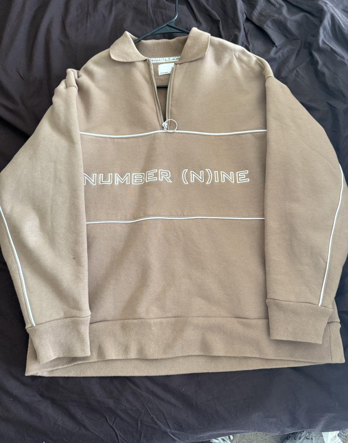Number (N)ine Number Nine Quarter Zip Sweatshirt Size US M / EU 48-50 / 2 - 1 Thumbnail