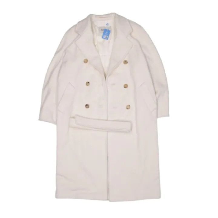 Max Mara Maxmara Double-Breasted Belted Coat 0079 Size M / US 6-8 / IT 42-44 - 1 Thumbnail