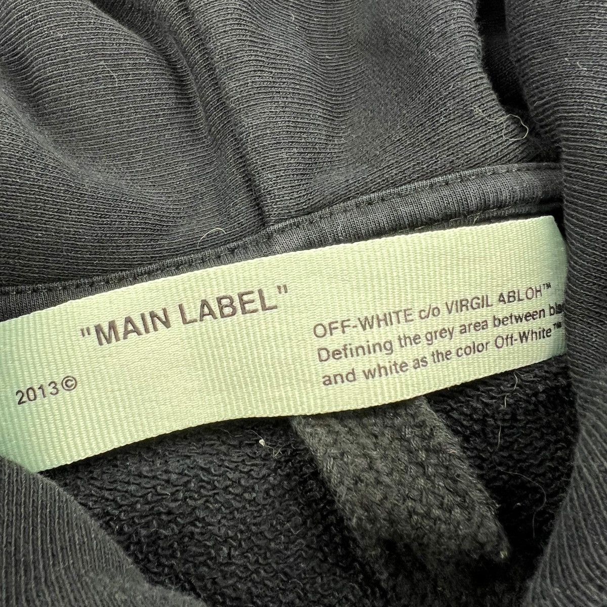 Off-White Off-White Mona Lisa Black Hoodie Size US XS / EU 42 / 0 - 4 Thumbnail