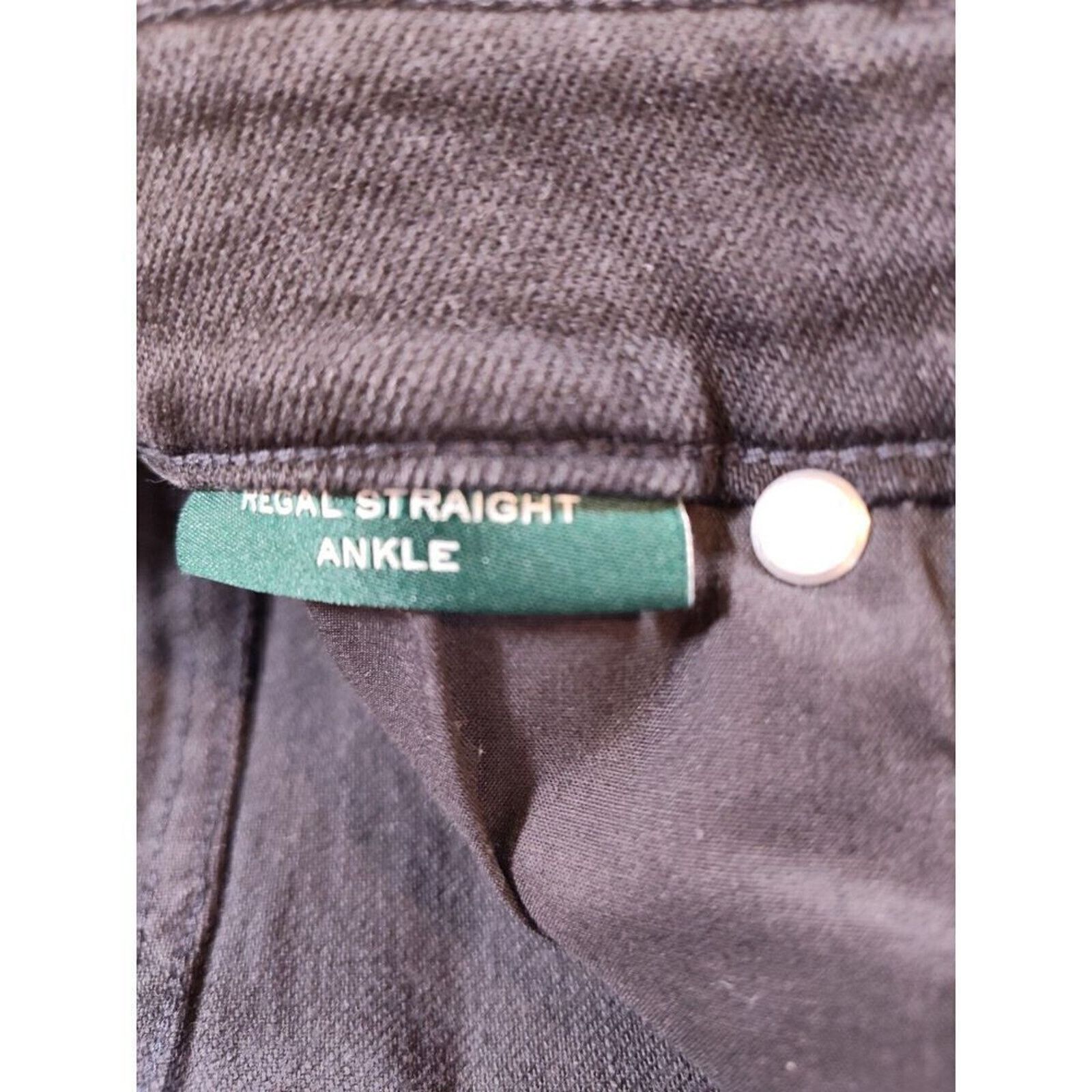 Ralph Lauren Lauren Ralph Lauren Regal Womens Black Jeans Size 4 Slim Size 27" / US 4 / IT 40 - 13 Thumbnail