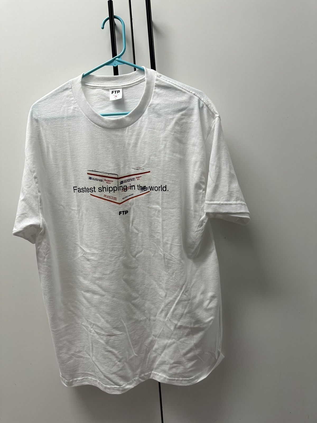 Fuck The Population FTP fastest shipping in the world tee