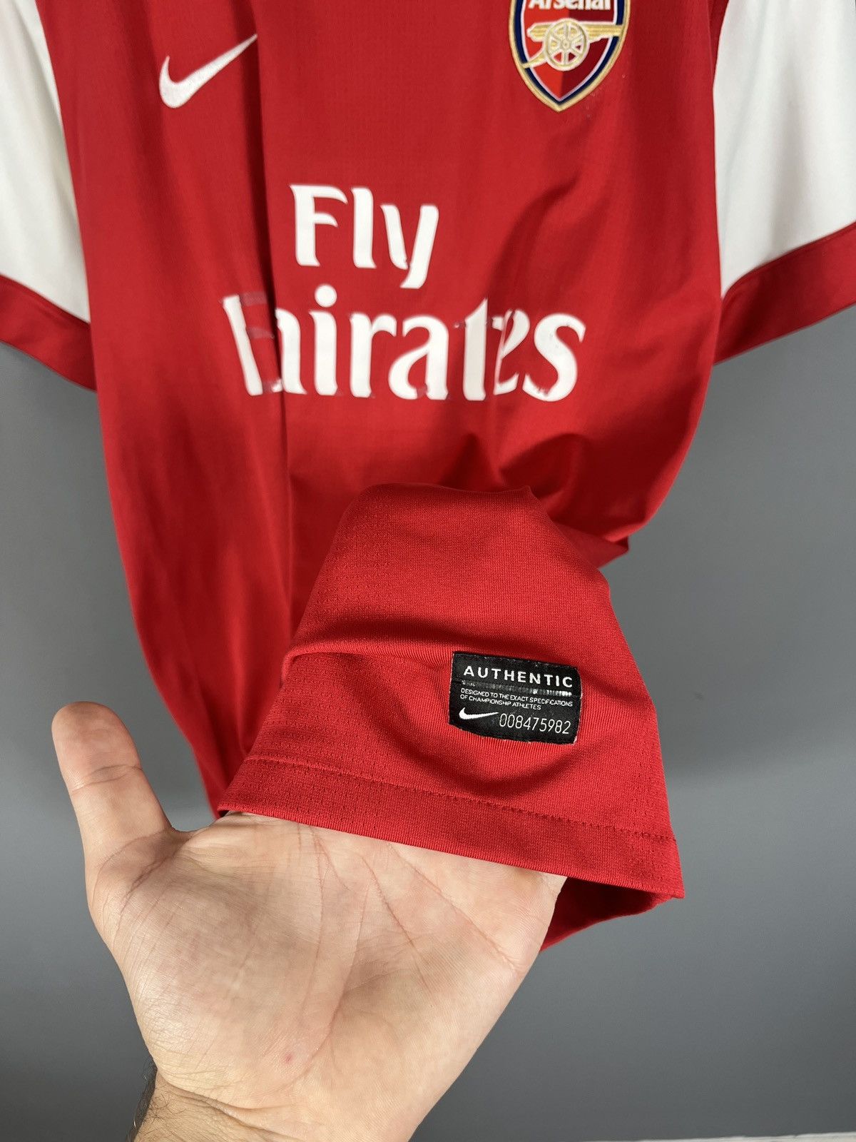 Nike Vintage Arsenal Jersey 2010 Size US XL / EU 56 / 4 - 7 Thumbnail