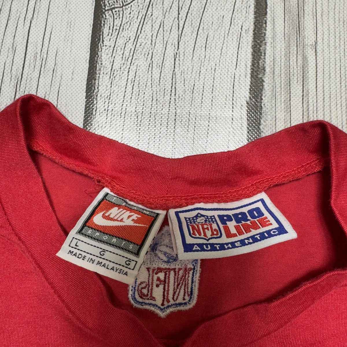 NFL × Nike × Vintage Vintage New York Giants long sleeve tee Size US L / EU 52-54 / 3 - 4 Thumbnail