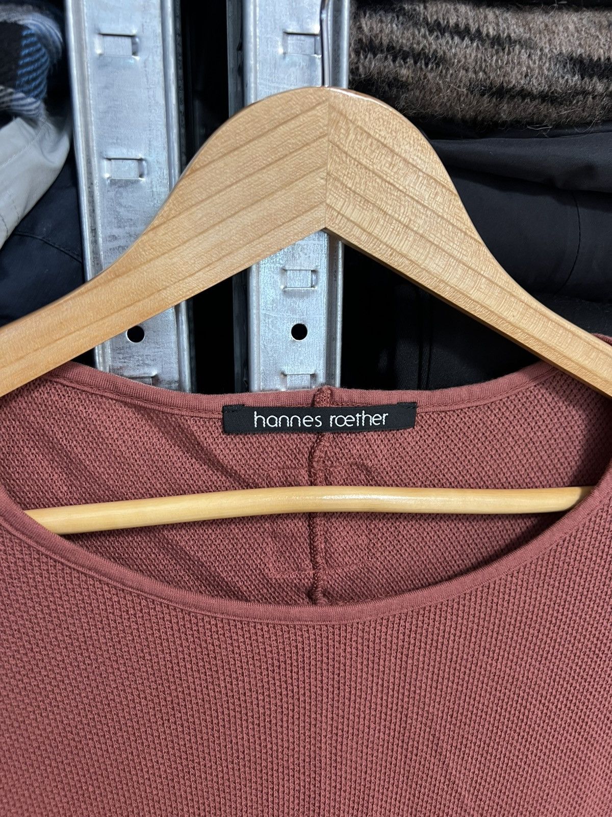 hannes roether Hannes Roether Avant Garde Long Sleeve T-Shirt Sz S Pullover Size US S / EU 44-46 / 1 - 6 Thumbnail