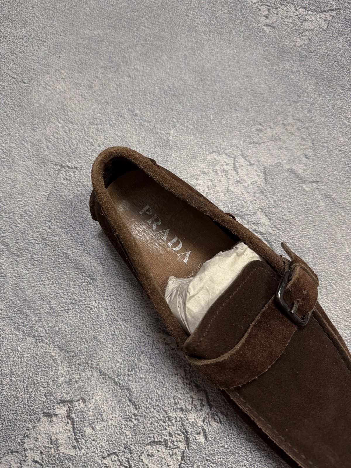 Prada Vintage Brown Prada Loafers Size US 7 / EU 40 - 10 Thumbnail