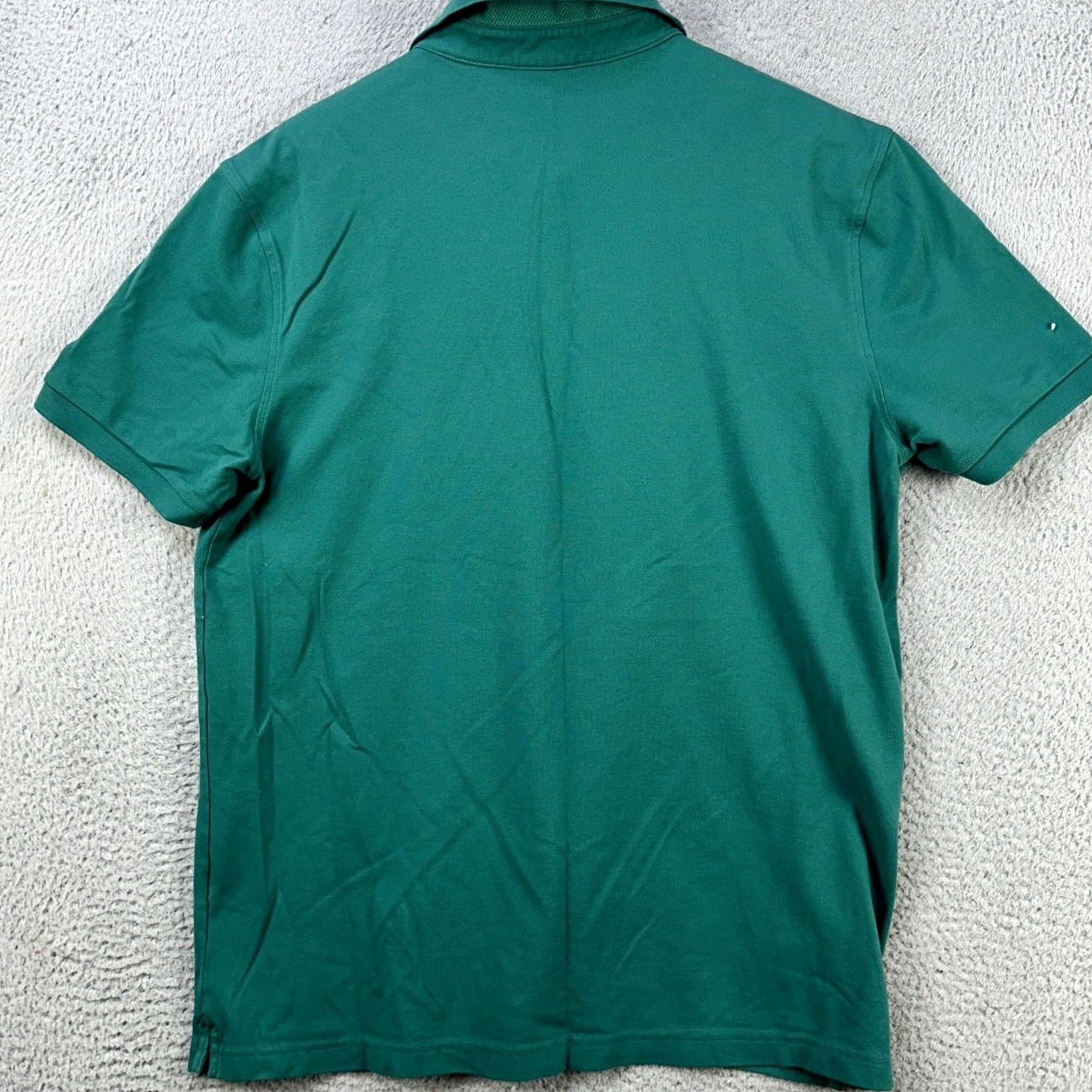 Charles Tyrwhitt Charles Tyrwhitt Polo Shirt Men XL Green Short Sleeve Rugby Logo Outdoor Comfort Breathable Collared Solid Cotton Spandex Size US XL / EU 56 / 4 - 3 Thumbnail