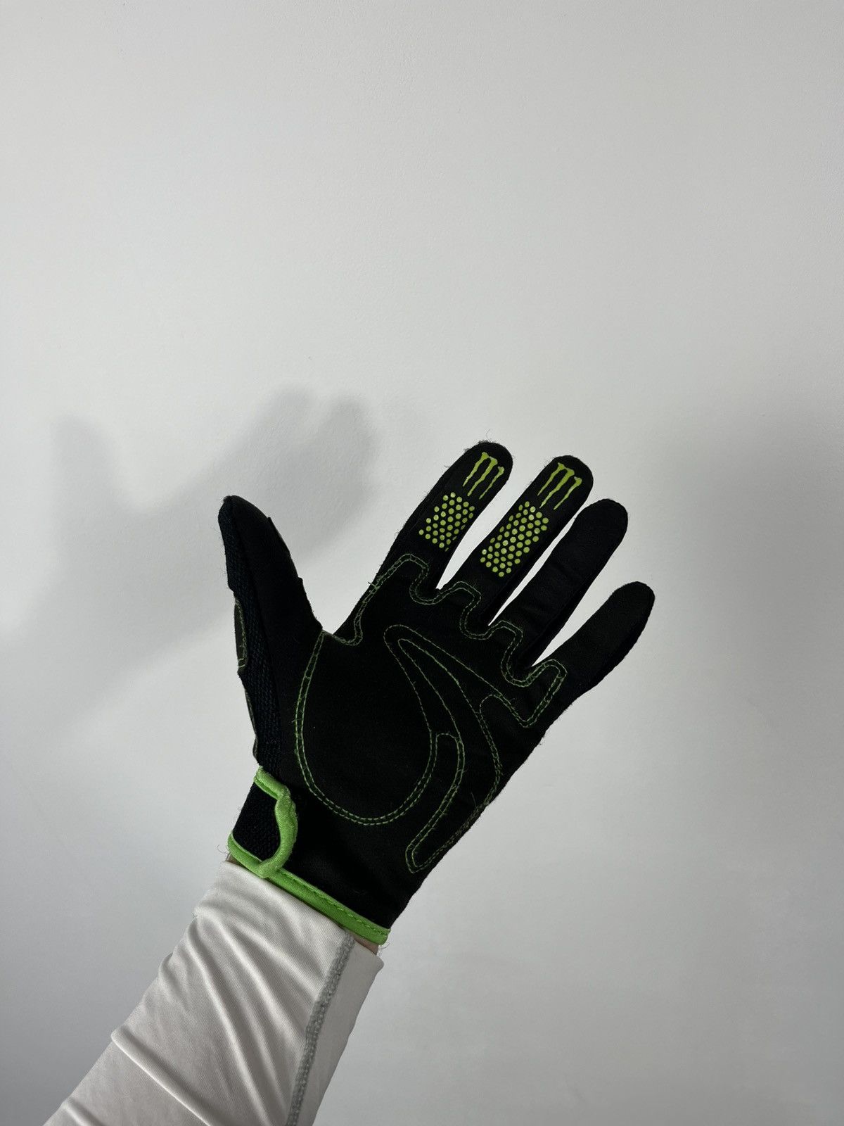 O'Neill O’Neal Monster Energy MX Gloves Black Green Size XL Size ONE SIZE - 2 Thumbnail