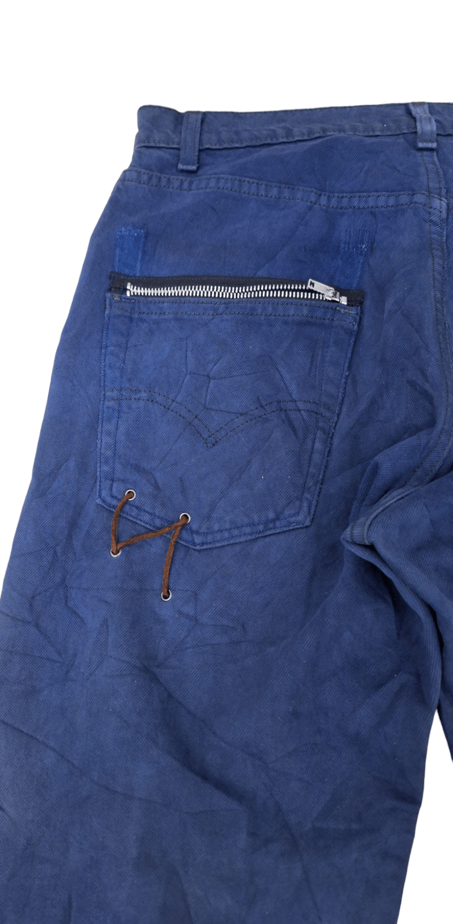 Japanese Brand × Levi's Rare Levis × Kalimera Distressed Patchwork Denim Size US 32 / EU 48 - 13 Thumbnail