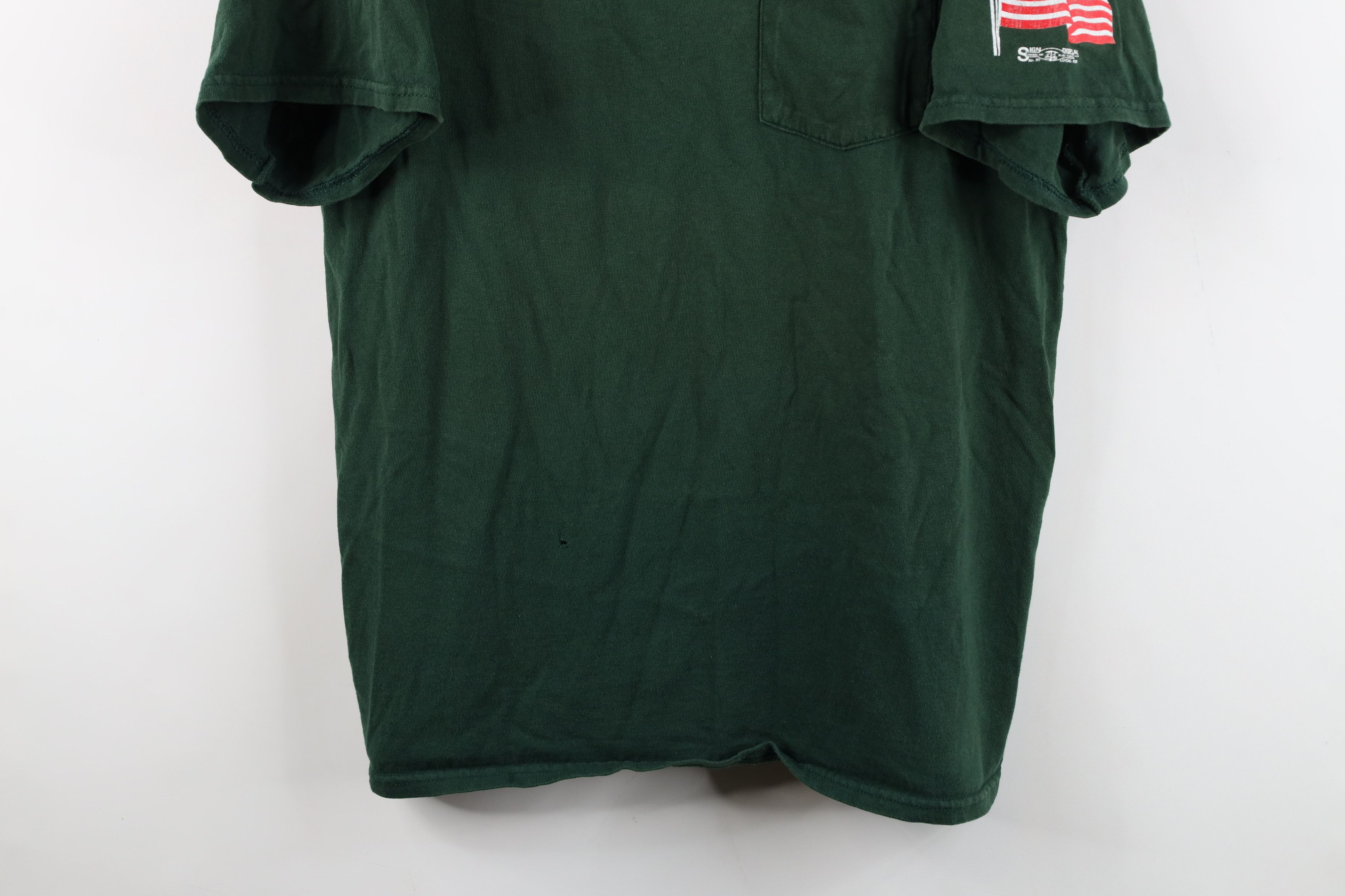 Vintage Vintage 90s Union Made Pile Drivers Local 1393 T-Shirt USA Size US XL / EU 56 / 4 - 3 Thumbnail