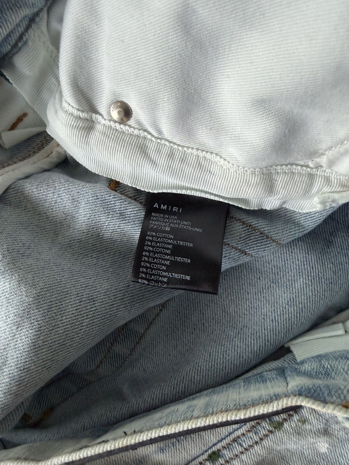 Amiri Amiri jeans size 34 Size US 34 / EU 50 - 5 Thumbnail