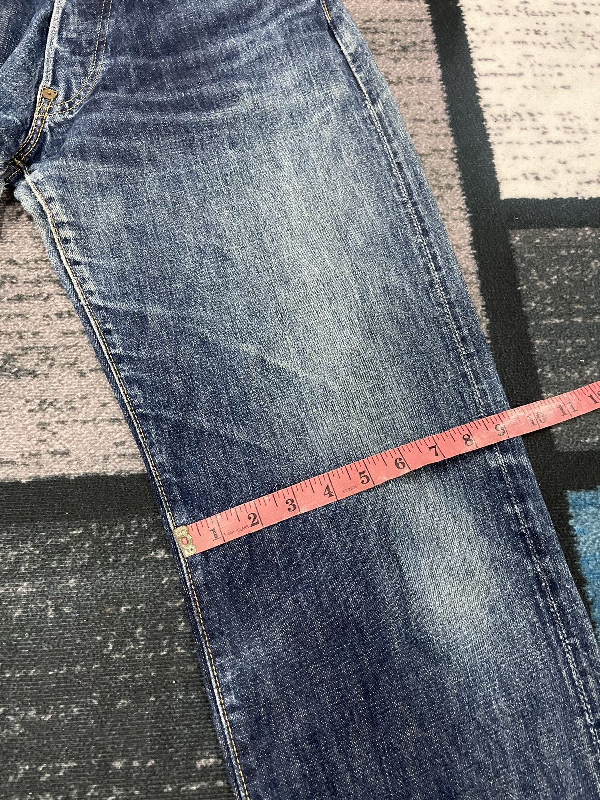 Evisu Vintage Evisu No.2 Selvedge Distressed Denim Pants Size US 29 - 18 Thumbnail
