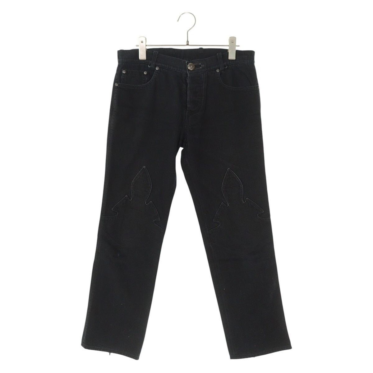 CHROME HEARTS クロムハーツ FLEURKNEE DNM PANTS 裾ダガー