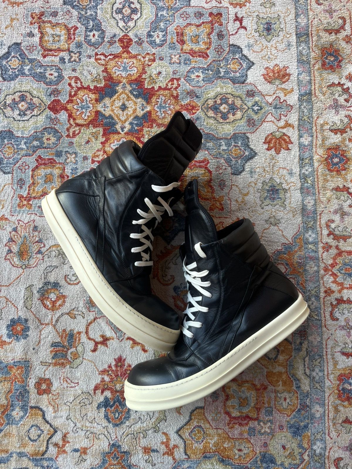 Rick Owens Rick owens Geobaskets Size US 11 / EU 44 - 1 Thumbnail