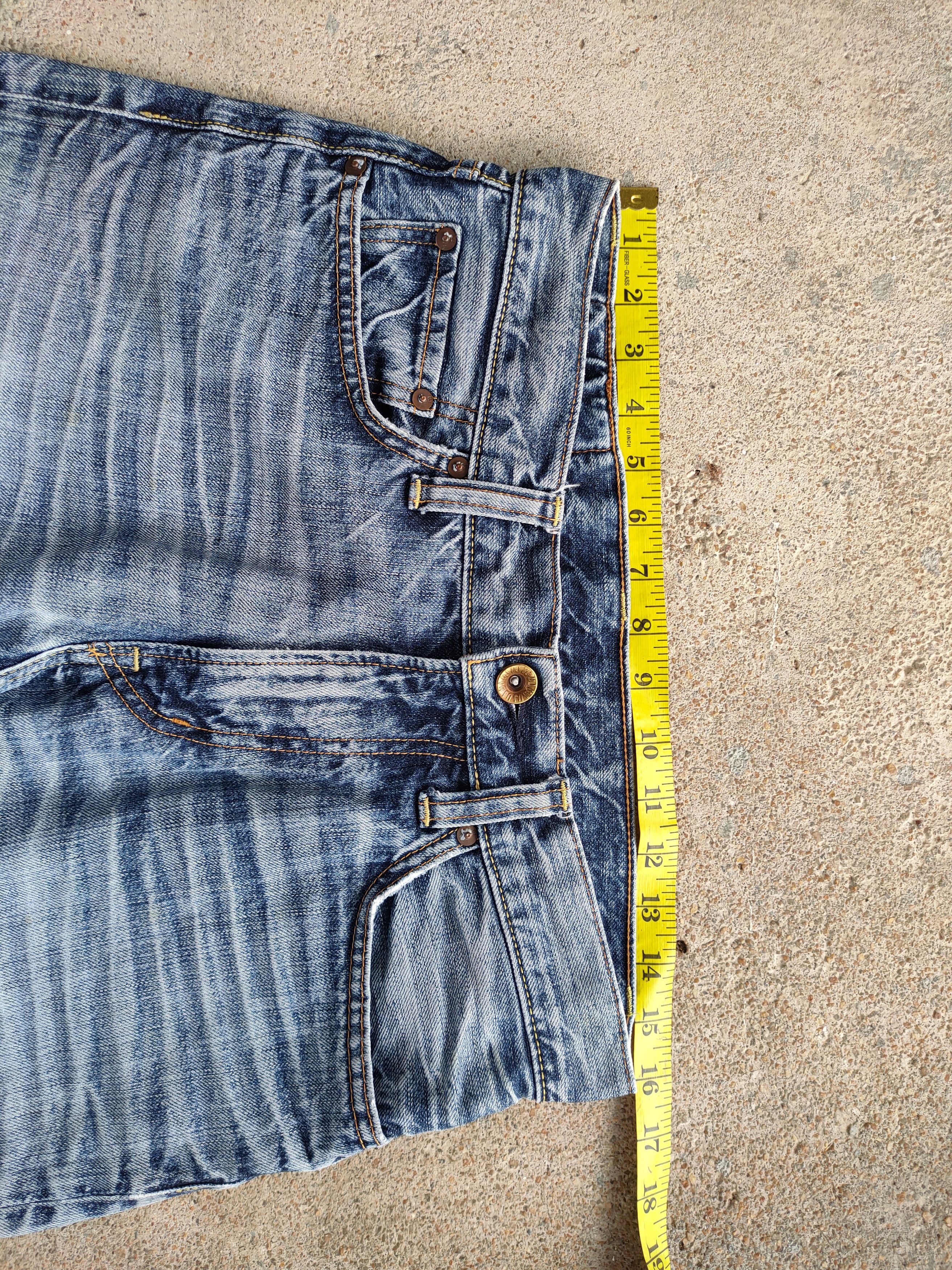 Jean W32 VINTAGE JAPANESE FADED DISTRESSED DENIM JEANS PANTS Size US 32 / EU 48 - 8 Thumbnail