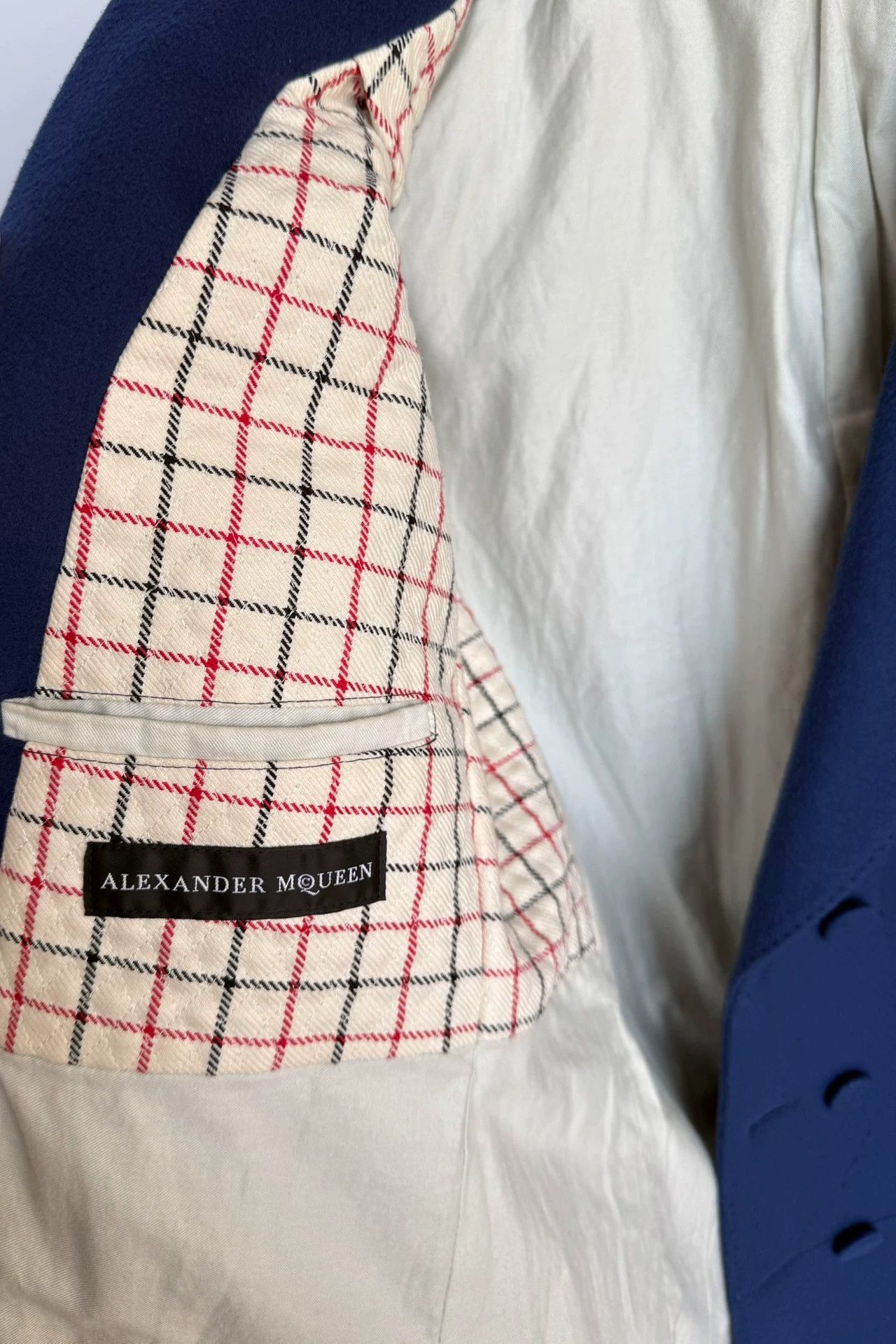 Alexander McQueen Alexander McQueen Collar Wool Cashmere Double Breasted Coat Size US L / EU 52-54 / 3 - 7 Thumbnail