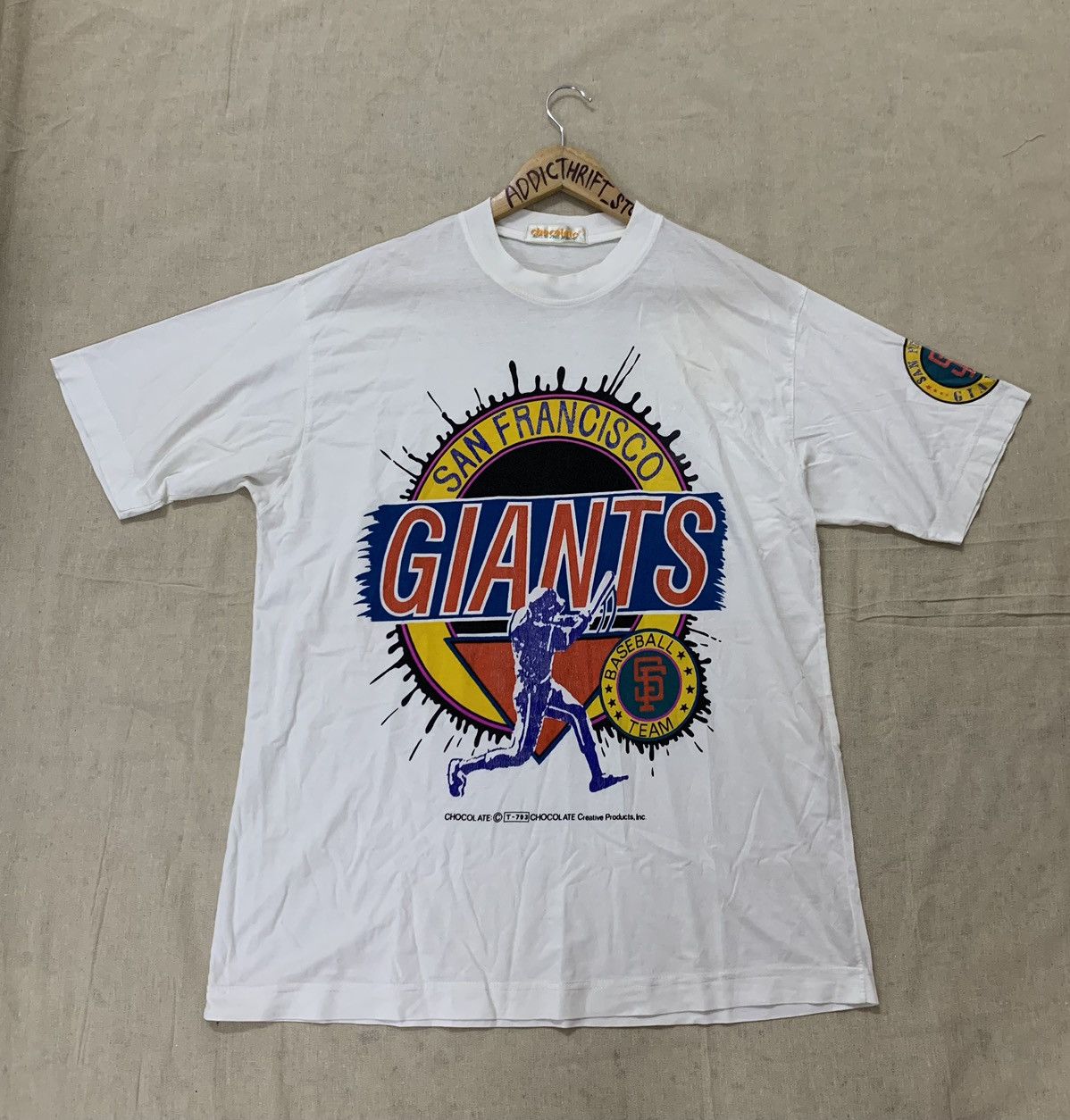 Chocolate × Vintage VINTAGE CHOCOLATE X SAN FRANCISCO BASEBALL TEAM BIG PRINTS Size US L / EU 52-54 / 3 - 1 Thumbnail