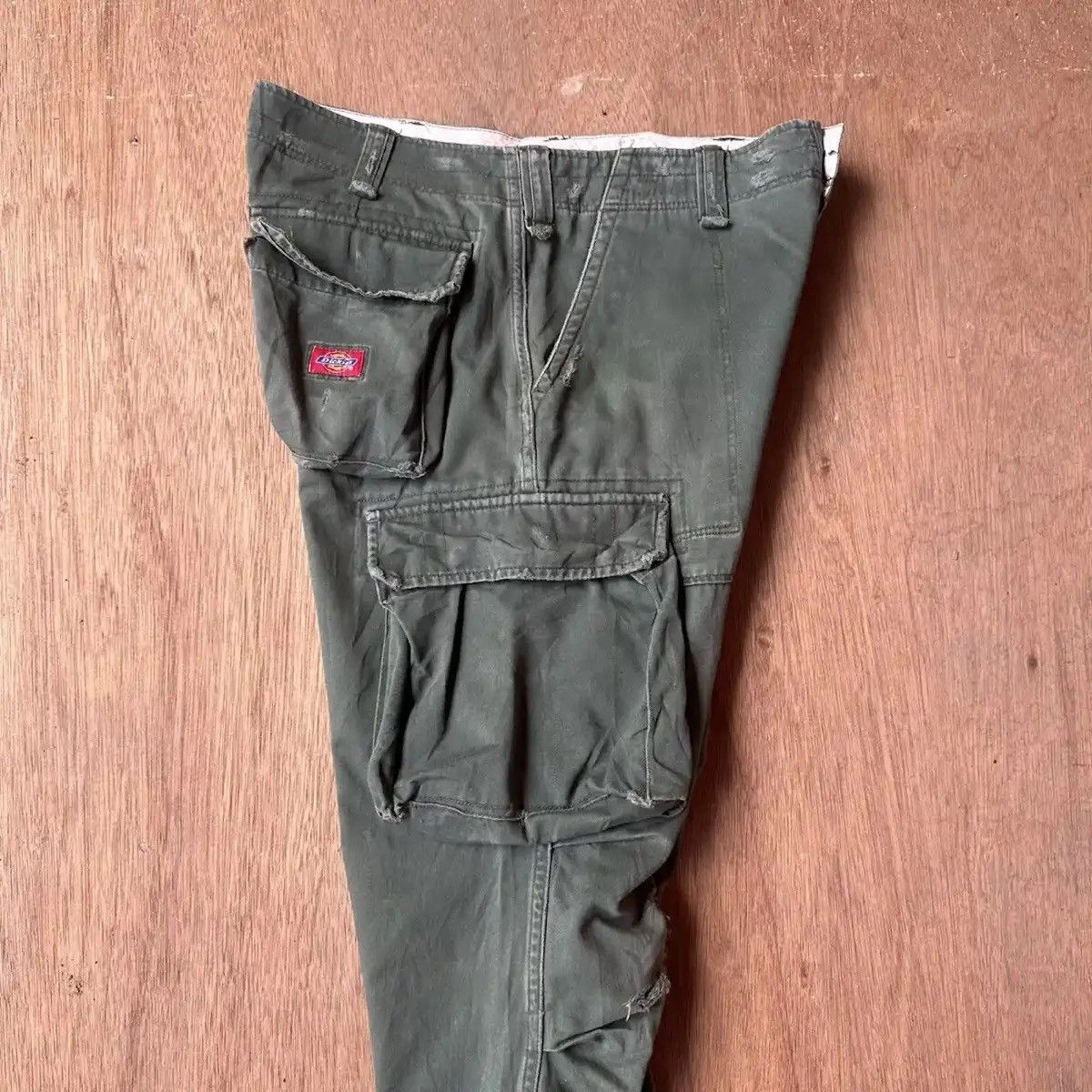 Dickies W33 L31 🔥VINTAGE DICKIES TACTICAL WORKWEAR DISTRESSED CARGO Size US 33 - 15 Thumbnail