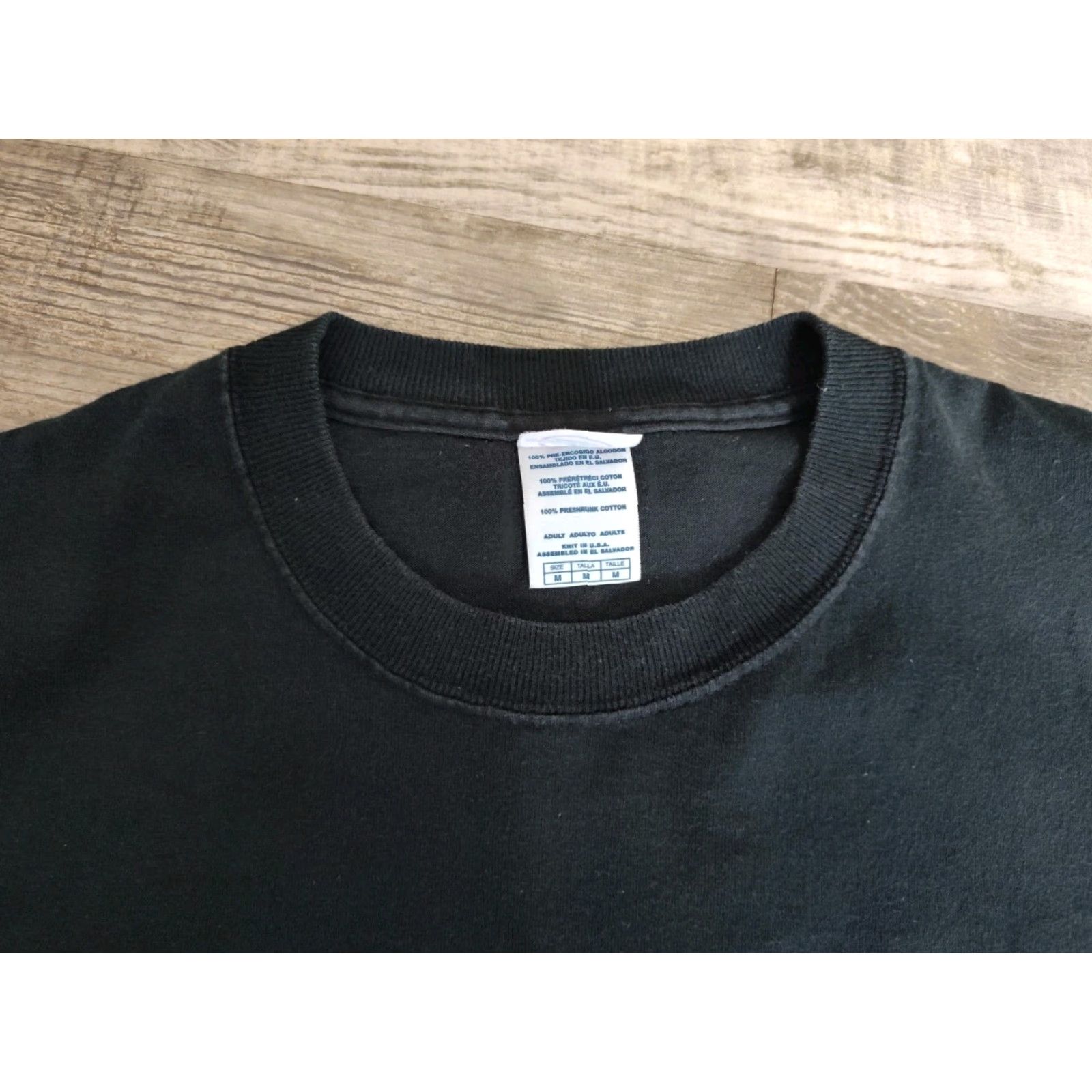 Delta VINTAGE Delta The Beatles T-Shirt Shirt Unisex Adults M Black Graphic Print 2000s 90s Concert Rock Mens Women Size US M / EU 48-50 / 2 - 4 Thumbnail