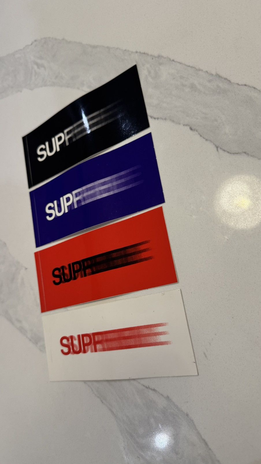 Supreme Supreme motion logo sticker lot motion logo collection Size ONE SIZE - 5 Thumbnail