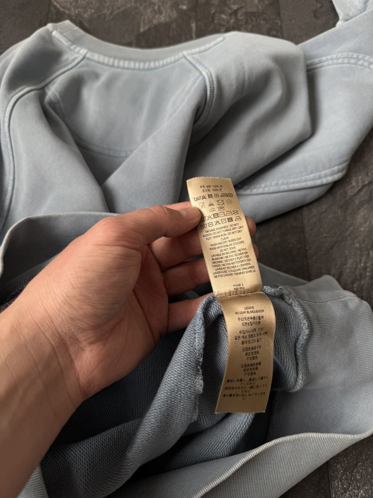 Burberry × Vintage Vintage Burberry blue sweatshirt Size US S / EU 44-46 / 1 - 10 Thumbnail