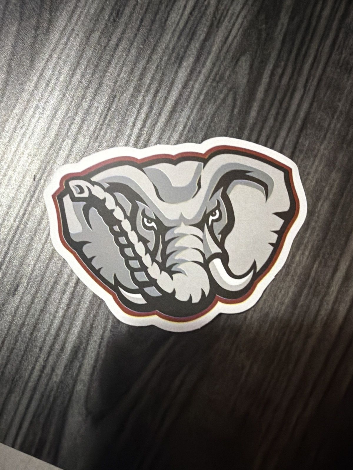 NCAA Alabama Crimson Tide Elephant Sticker Size ONE SIZE - 1 Thumbnail