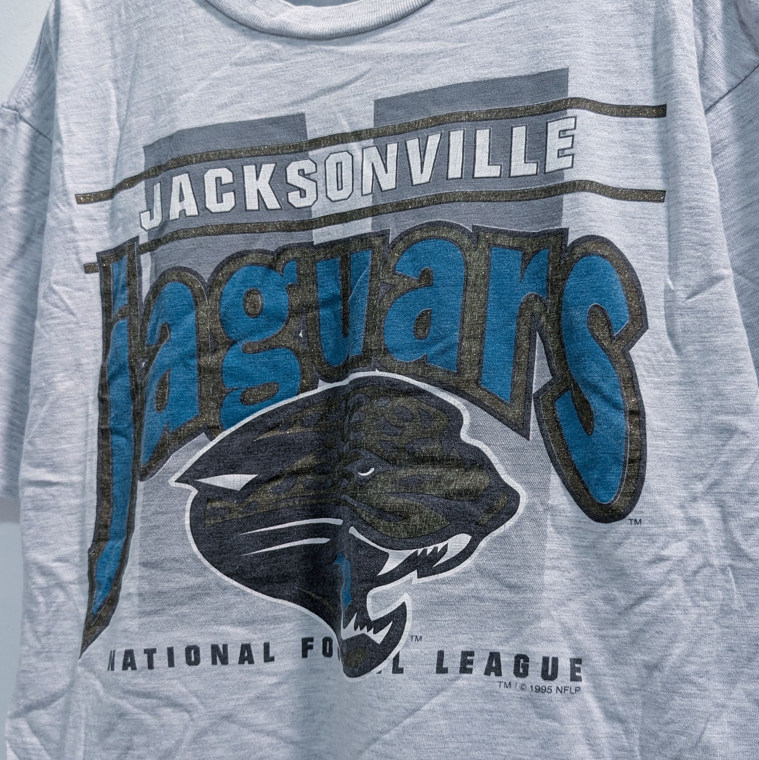 Vintage 1995 Jacksonville Jaguars Tee Size US XL / EU 56 / 4 - 2 Thumbnail
