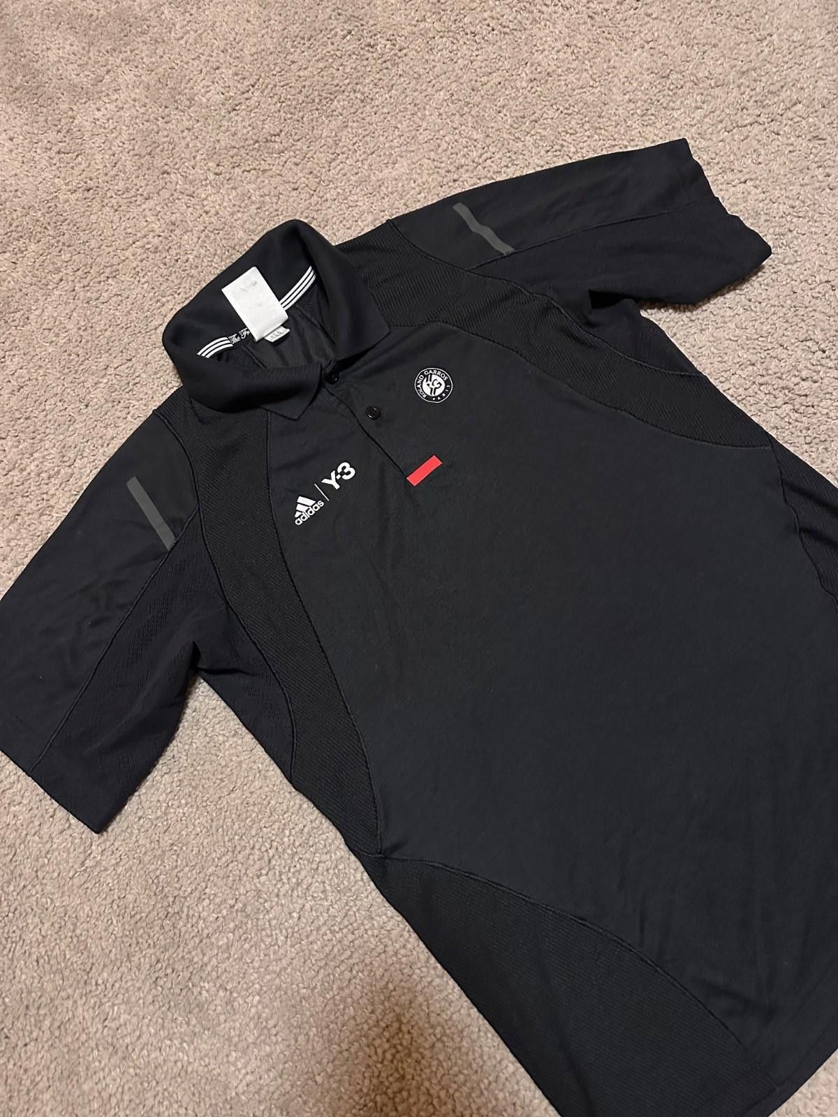 Adidas Yohii Yamamoto Adidas Y-3 Roland Garros French Open T-Shirt Size US M / EU 48-50 / 2 - 3 Thumbnail