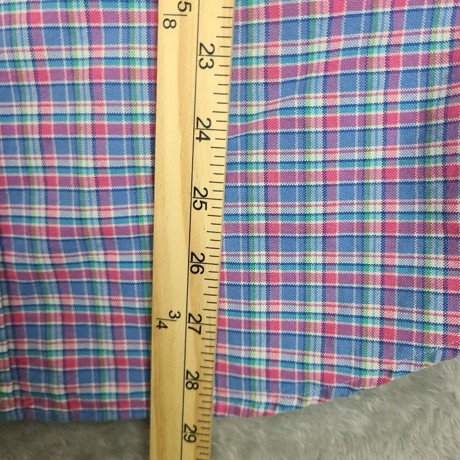 Polo Ralph Lauren Ralph Lauren Pastel Plaid Long Sleeve Button Down Shirt, Men Size US M / EU 48-50 / 2 - 8 Thumbnail