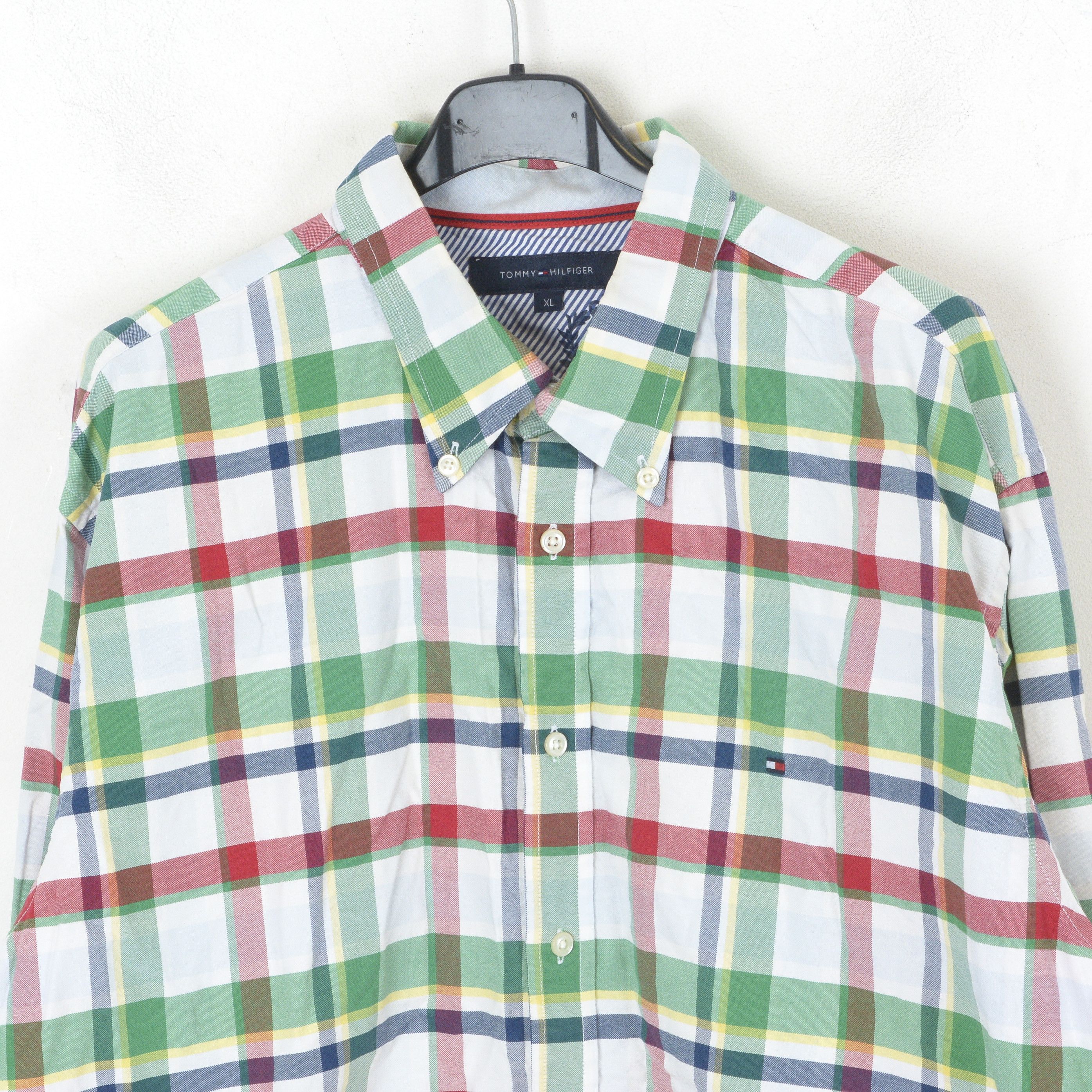 Tommy Hilfiger Men's XL Casual Shirt Long Sleeved Tartan Plaid Check Top Size US XL / EU 56 / 4 - 2 Thumbnail