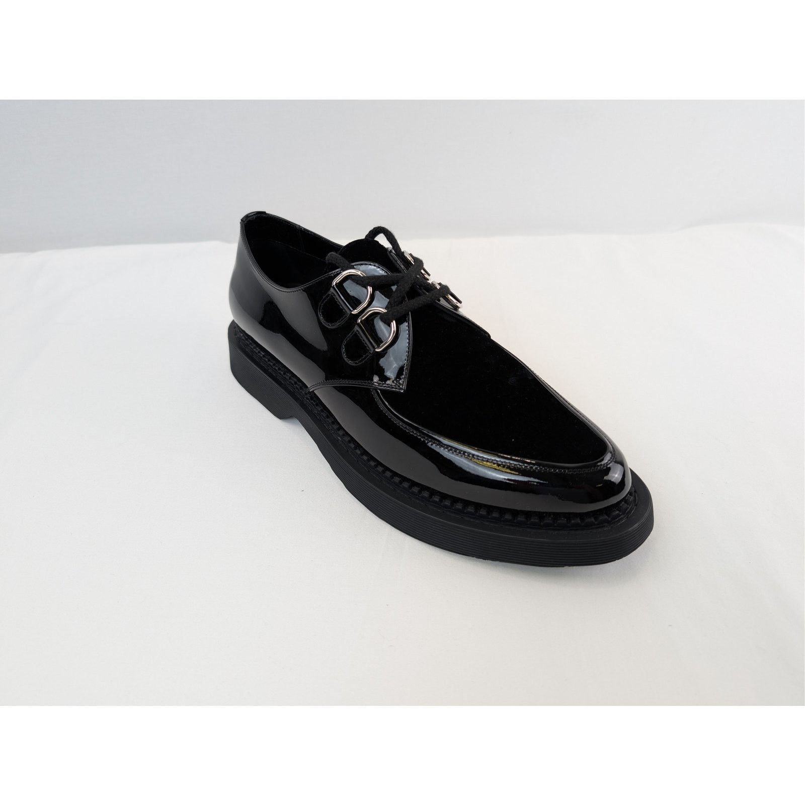 Saint Laurent Paris o1rshd1 Teddy SH Derby Shoe Boots in Black Size US 10 / EU 43 - 3 Thumbnail
