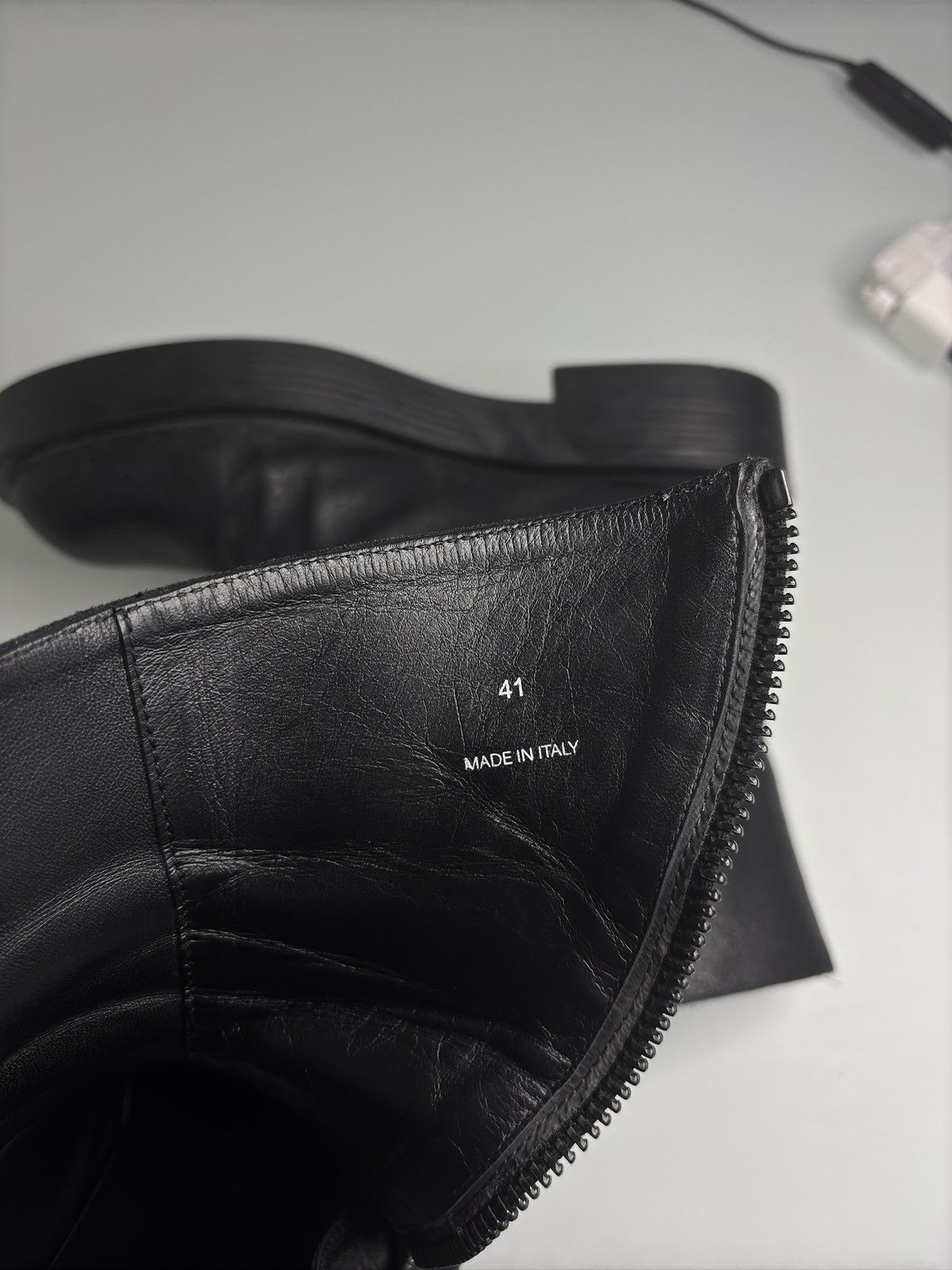 Ann Demeulemeester Ann Demeulemeester Twist Zip Ernest Boots Size US 8 / EU 41 - 8 Thumbnail