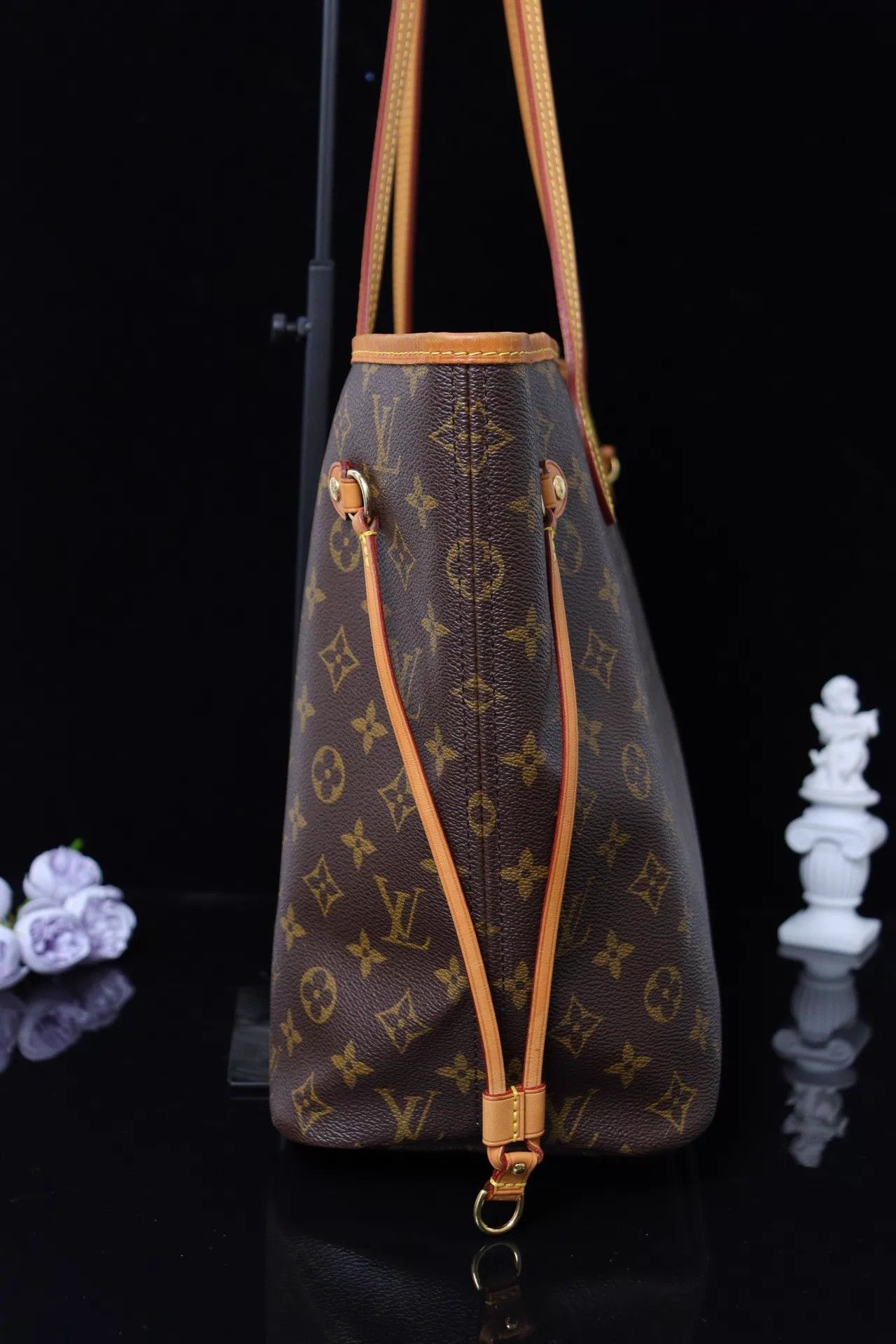 Louis Vuitton LV Neverfull MM 32x29x17 15 with pouch Size ONE SIZE - 3 Thumbnail