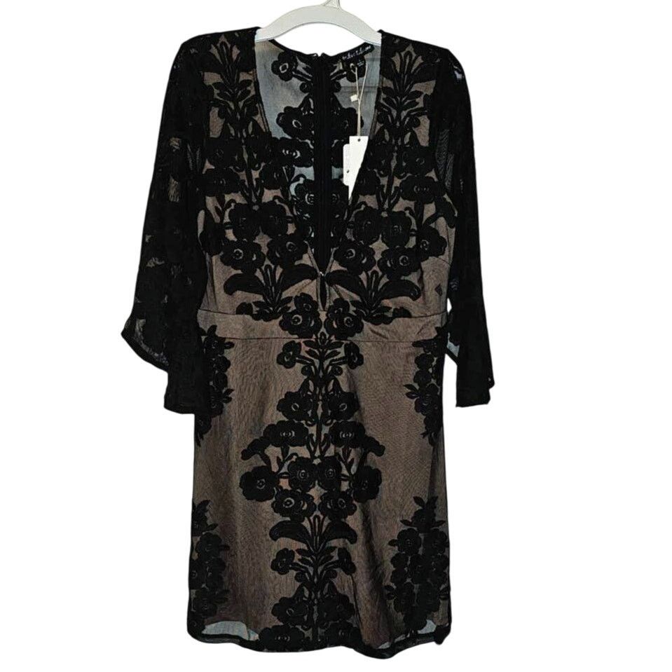 Free People FREE PEOPLE For Love & Lemons Temecula Mini $248 XS Black Size XS / US 0-2 / IT 36-38 - 7 Thumbnail
