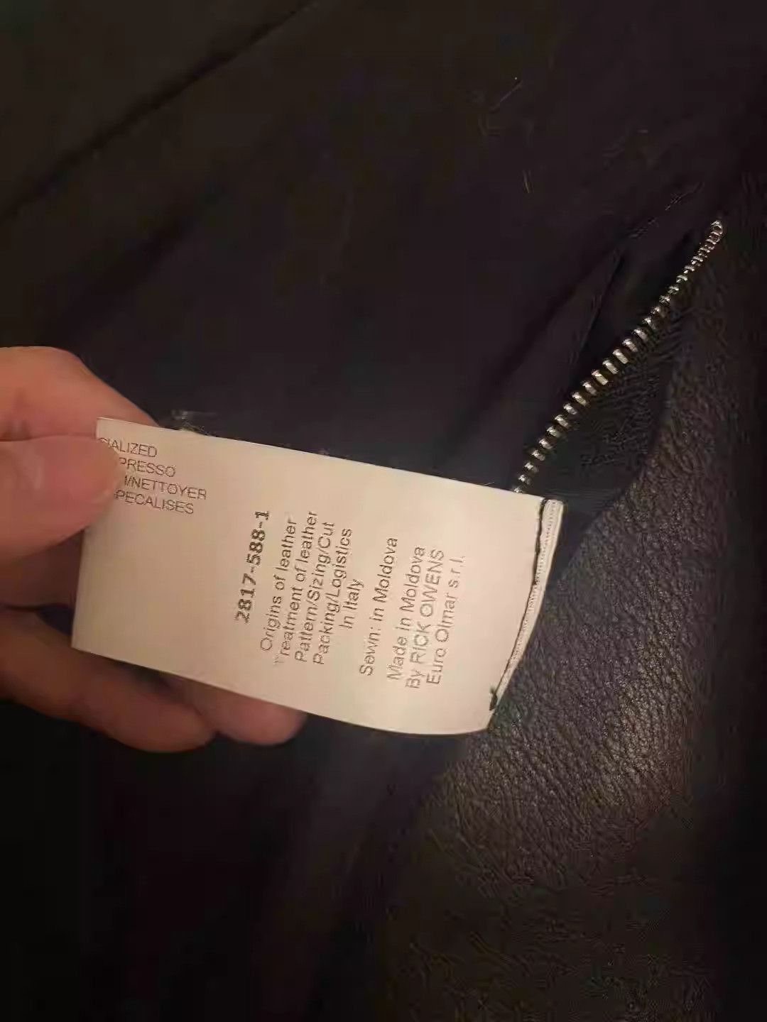 Rick Owens Rick Owens leather coat-2505 Size US M / EU 48-50 / 2 - 4 Thumbnail