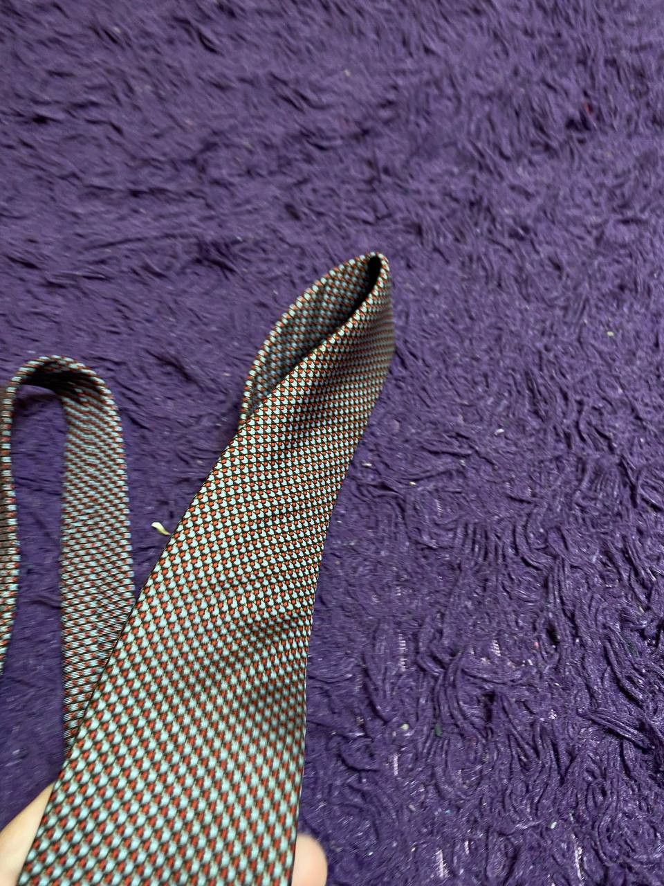 Yves Saint Laurent Vintage luxury Tie print Y2K Yves Saint Laurent all silk Size ONE SIZE - 10 Thumbnail